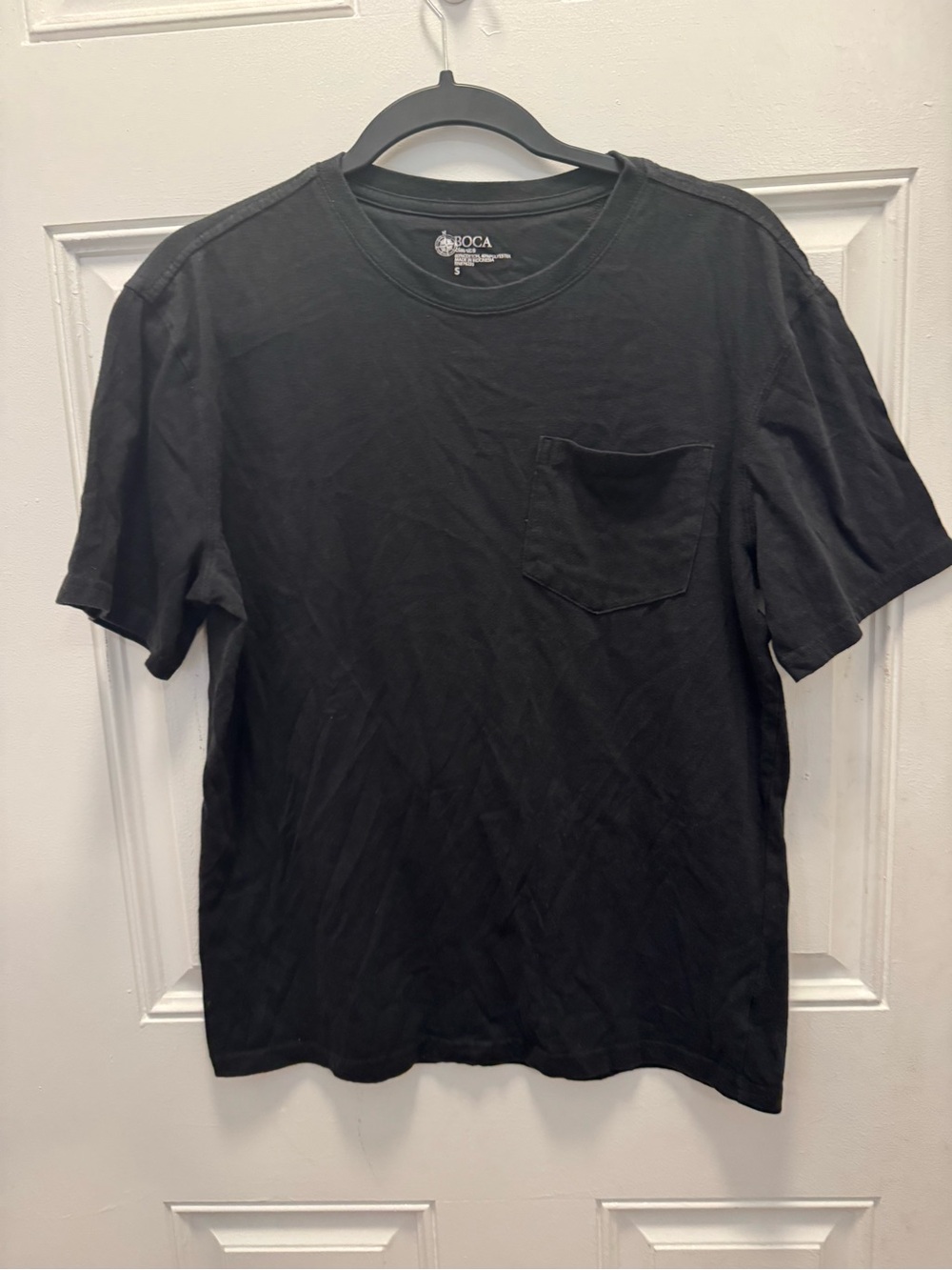 Boca Basics Men's Short-Sleeve Pocket Tee - Black 0357